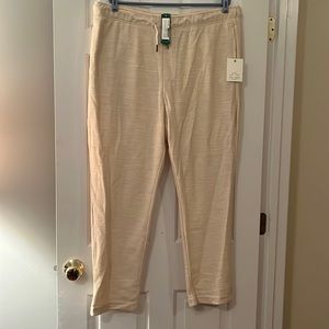 COPY - NWT Men’s XXL Even Tide Blanchard Solano French Terry Sweatpants. Off-wh…